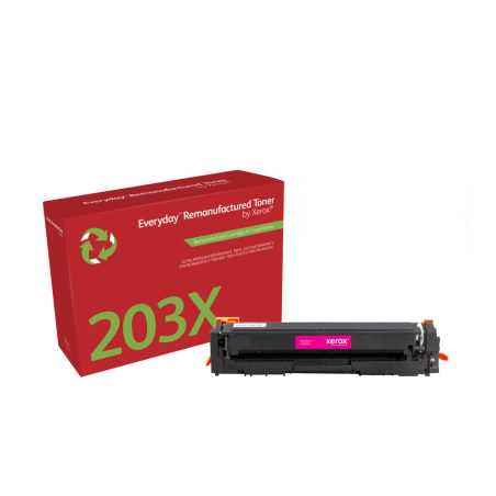 Everyday™ Magenta Remanufactured Toner by Xerox compatible with HP 203X (CF543X), High capacity