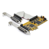 StarTech.com 8-Port PCI Express RS232 Serial Adapter Card, PCIe RS232 Serial Card, 16C1050 UART, Low Profile Serial DB9 Controll