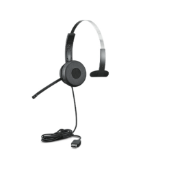 Lenovo 100 Mono Headset Wired Head-band Office/Call center USB Type-A Black