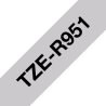 Brother TZE-R951 label-making tape Black on silver