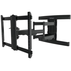 StarTech.com TV Wall Mount supports up to 100 inch VESA Displays - Low Profile Full Motion TV Wall Mount for Large Displays - He