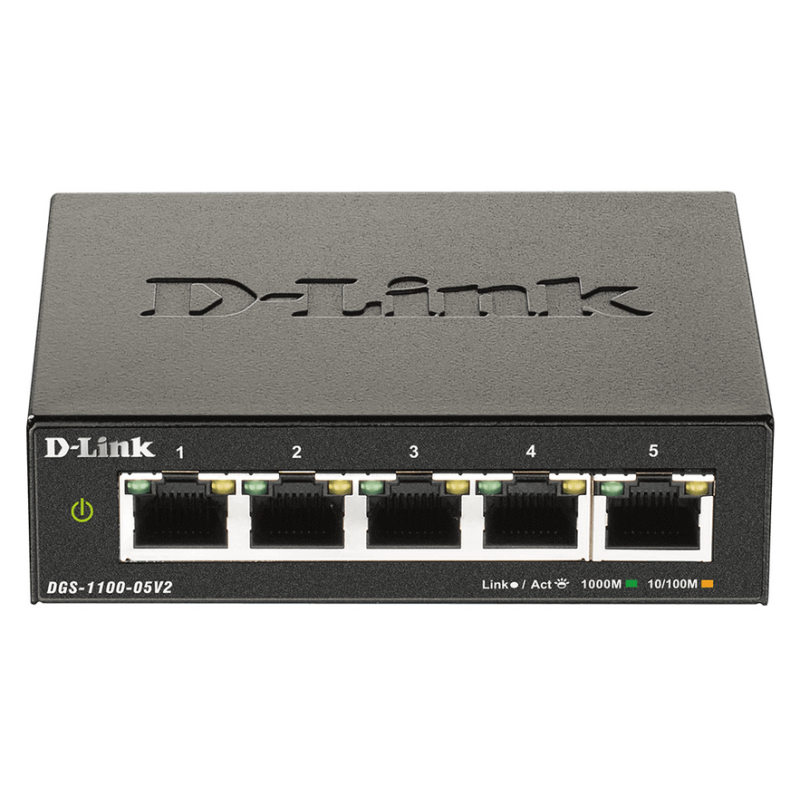 D-Link 5-Port Gigabit Smart Managed Switch
