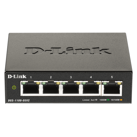 D-Link 5-Port Gigabit Smart Managed Switch