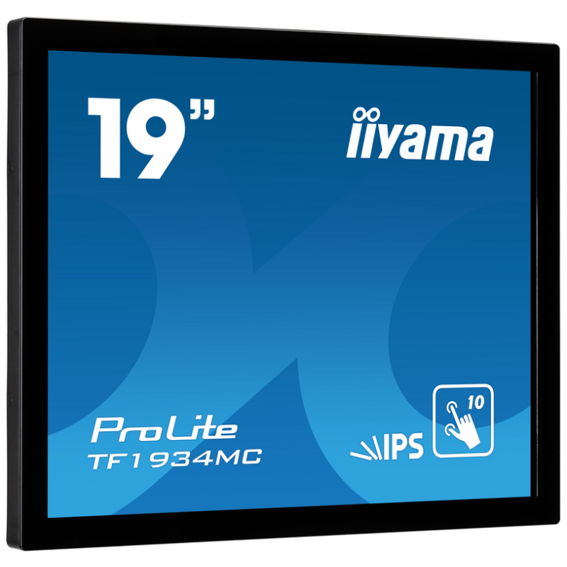iiyama ProLite 10pt touch Open Frame monitor with IPS panel and touch through glass function
