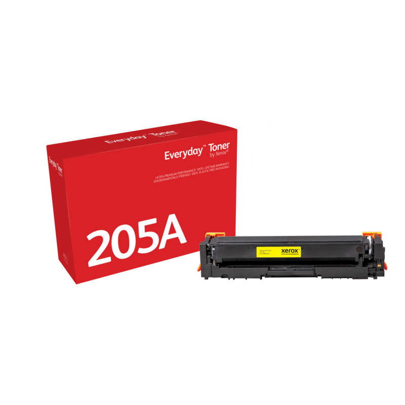 Everyday™ Yellow Toner by Xerox compatible with HP 205A (CF532A), Standard capacity
