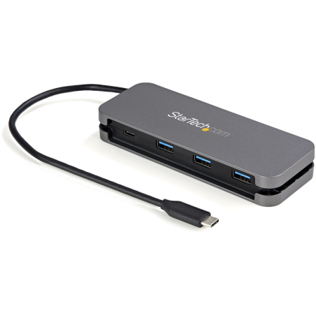 StarTech.com 4 Port USB C Hub - 3x USB-A/1x USB-C - 5Gbps USB 3.0 Type-C Hub (3.2/3.1 Gen 1) - Bus Powered - Portable USB-C to U
