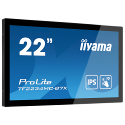 iiyama ProLite 22" 10pt touch Open Frame monitor with IPS panel and touch through glass function