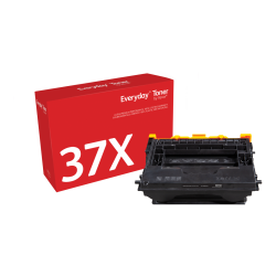 Everyday™ Black Toner by Xerox compatible with HP 37X (CF237X), High capacity