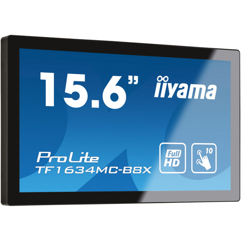 iiyama ProLite 15.6" Full HD 10 point PCAP Open Frame touchscreen featuring IPS Panel Technology and touch through glass functio