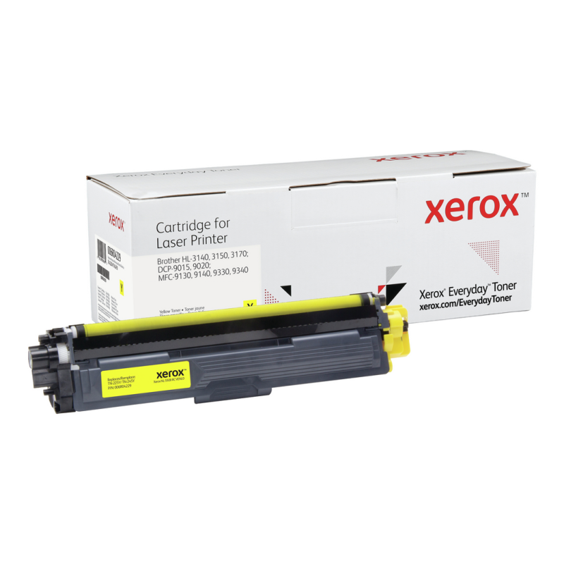 Everyday™ Yellow Toner by Xerox compatible with Brother TN225Y/ TN245Y, High capacity
