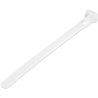 StarTech.com 5"(12cm) Reusable Cable Ties - 1/4"(7mm) wide, 1-1/8"(30mm) Bundle Dia. 50lb(22kg) Tensile Strength, Releasable Nyl