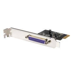 StarTech.com 1-Port Parallel PCIe Card - PCI Express to Parallel DB25 Adapter Card - Desktop Expansion LPT Controller for Printe