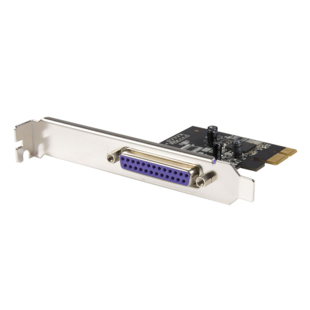 StarTech.com 1-Port Parallel PCIe Card - PCI Express to Parallel DB25 Adapter Card - Desktop Expansion LPT Controller for Printe