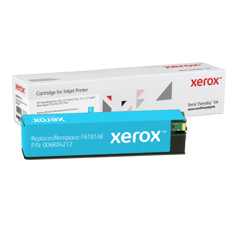 Everyday™ Cyan Cartridge by Xerox compatible with HP 973X (F6T81AE), High capacity