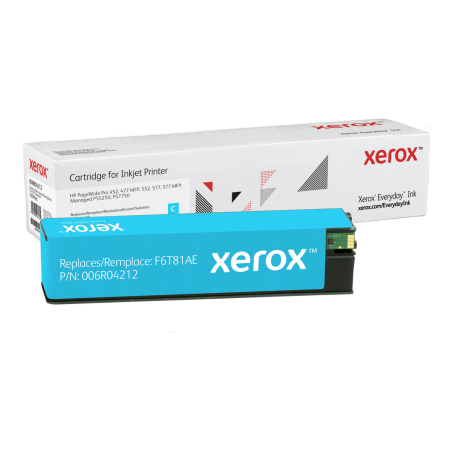 Everyday™ Cyan Cartridge by Xerox compatible with HP 973X (F6T81AE), High capacity