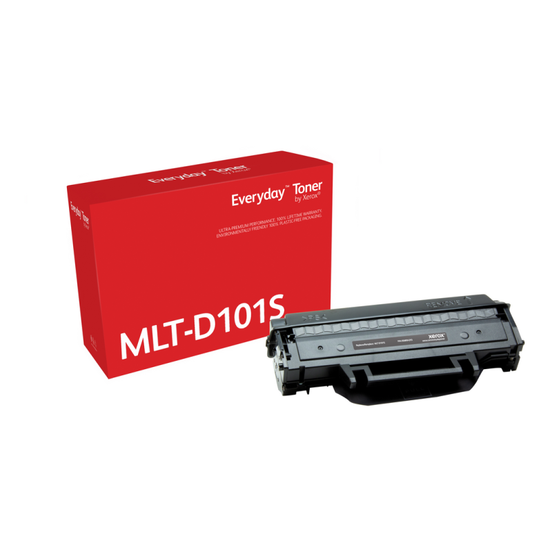 Everyday™ Black Toner by Xerox compatible with Samsung MLT-D101S, Standard capacity