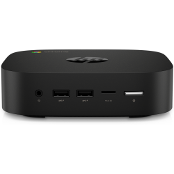 HP Chromebox G3 Intel® Core™ i5 i5-10310U 8 GB DDR4-SDRAM 64 GB eMMC ChromeOS Mini PC Black