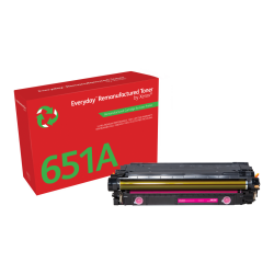 Everyday™ Magenta Remanufactured Toner by Xerox compatible with HP 651A 650A 307A (CE343A/CE273A/CE743A), Standard capacity