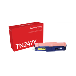 Everyday™ Yellow Toner by Xerox compatible with Brother TN247Y, High capacity