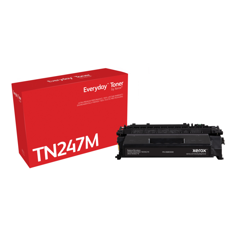Everyday™ Black Toner by Xerox compatible with HP 05A (CE505A), Standard capacity