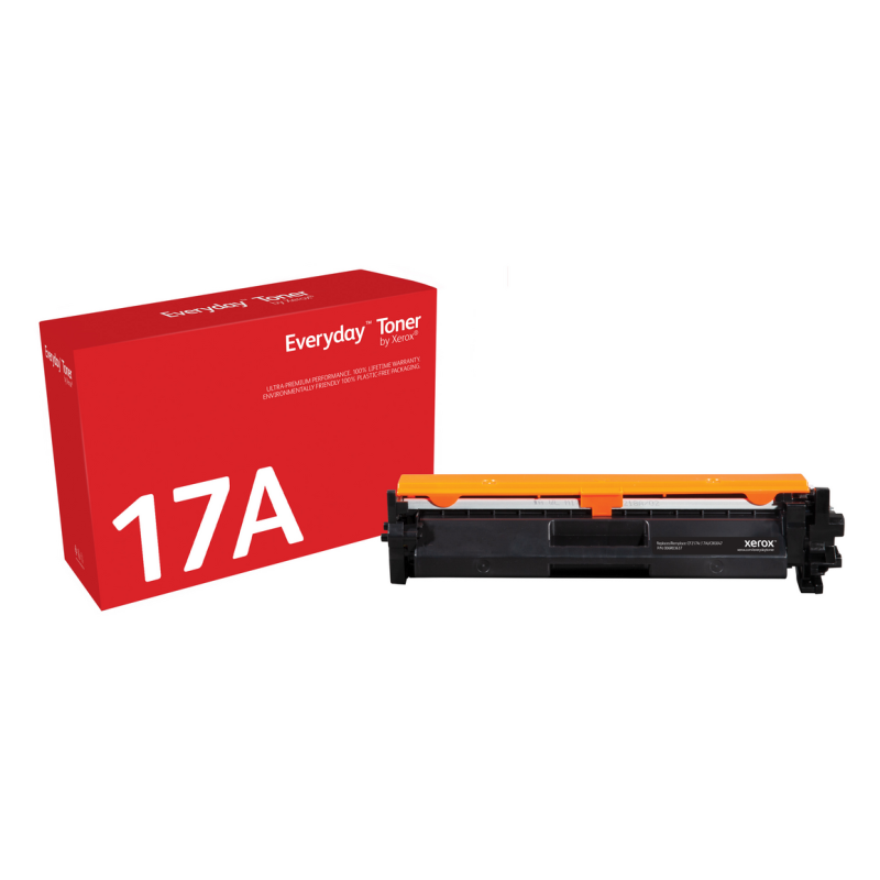 Everyday™ Black Toner by Xerox compatible with HP 17A (CF217A), Standard capacity