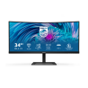 Philips E Line 346E2CUAE/00 computer monitor 86.4 cm (34") 3440 x 1440 pixels Wide Quad HD+ LCD Black