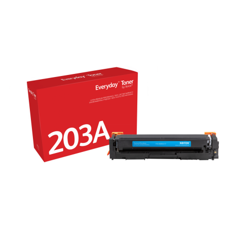 Everyday™ Cyan Toner by Xerox compatible with HP 203A (CF541A), Standard capacity