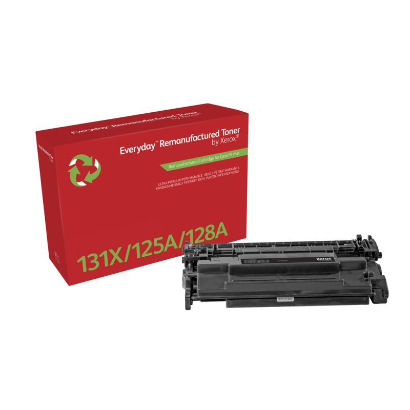 Everyday™ Black Remanufactured Toner by Xerox compatible with HP 131X (CF210X), High capacity