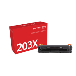 Everyday™ Black Toner by Xerox compatible with HP 203X (CF540X), High capacity