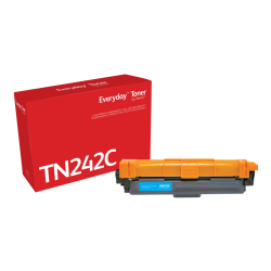 Everyday™ Cyan Toner by Xerox compatible with Brother TN242C, Standard capacity