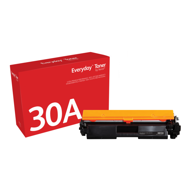Everyday™ Black Toner by Xerox compatible with HP 30A (CF230A), Standard capacity