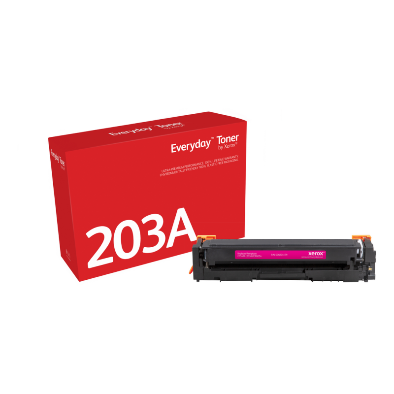 Everyday™ Magenta Toner by Xerox compatible with HP 203A (CF543A), Standard capacity