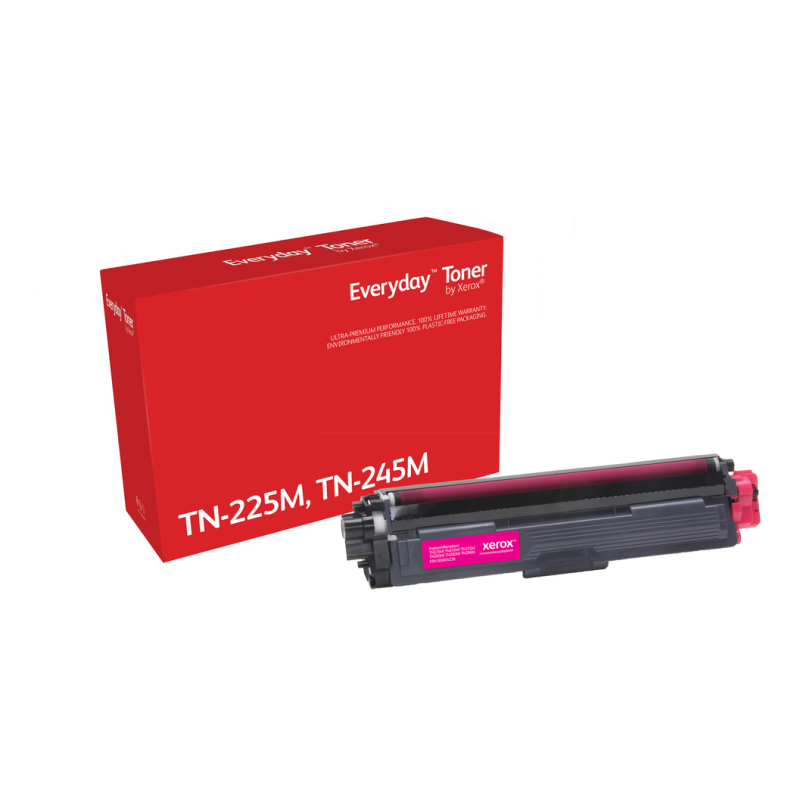 Everyday™ Magenta Toner by Xerox compatible with Brother TN225M/ TN245M, High capacity