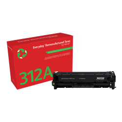 Everyday™ Black Remanufactured Toner by Xerox compatible with HP 312A (CF380A), Standard capacity