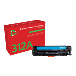 Everyday™ Cyan Remanufactured Toner by Xerox compatible with HP 312A (CF381A), Standard capacity