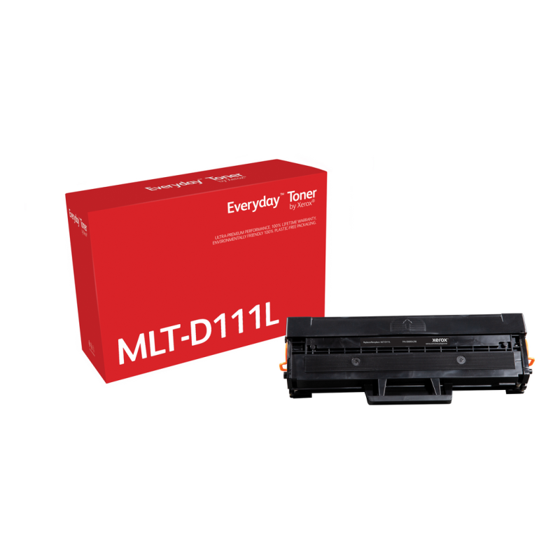 Everyday™ Black Toner by Xerox compatible with Samsung MLT-D111L, High capacity