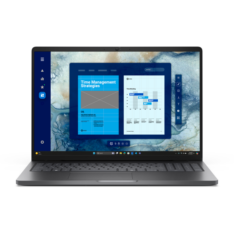 DELL Pro 16 PC16250 Intel Core 5 120U Laptop 40.6 cm (16") Full HD+ 16 GB DDR5-SDRAM 512 GB SSD Wi-Fi 6E (802.11ax) Windows 11 P