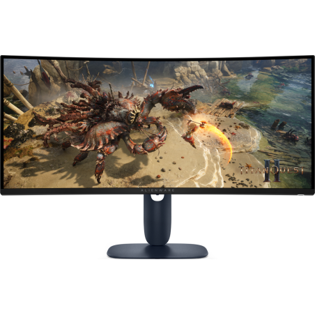 Alienware AW3425DWM computer monitor 86.4 cm (34") 3440 x 1440 pixels Wide Quad HD LCD Black, Blue