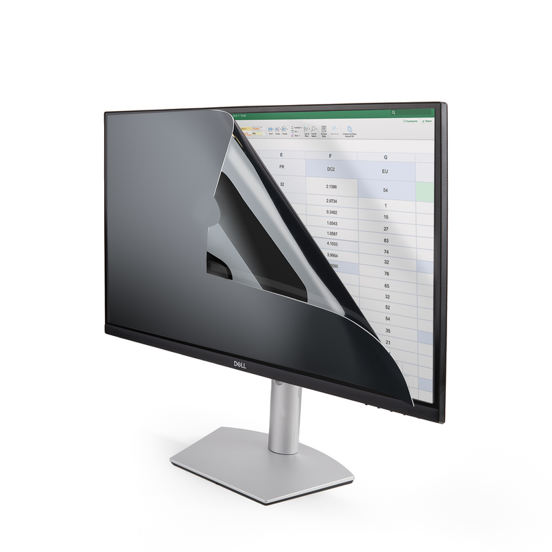 StarTech.com Monitor Privacy Screen for 24 inch PC Display - Computer Screen Security Filter - Blue Light Reducing Screen Protec