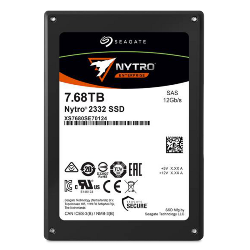 Seagate Nytro 2332 7.68 TB 2.5" SAS 3D eTLC