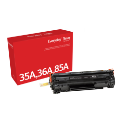 Everyday™ Black Toner by Xerox compatible with HP 35A 36A 85A (CB435A/ CB436A/ CE285A), Standard capacity