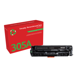 Everyday™ Black Remanufactured Toner by Xerox compatible with HP 305A (CE410A), Standard capacity