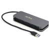 StarTech.com 4 Port USB 3.0 Hub - USB-A to 4x USB-A - SuperSpeed 5Gbps Portable USB 3.1 Gen 1 Type-A Hub - USB Bus Powered - Lap