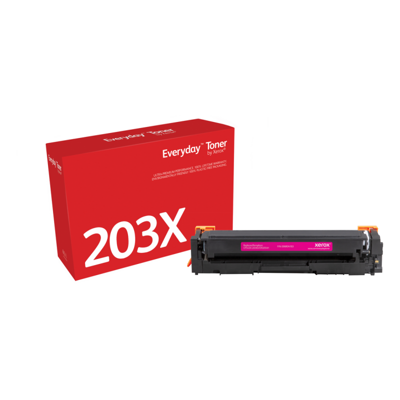 Everyday™ Magenta Toner by Xerox compatible with HP 203X (CF543X), High capacity