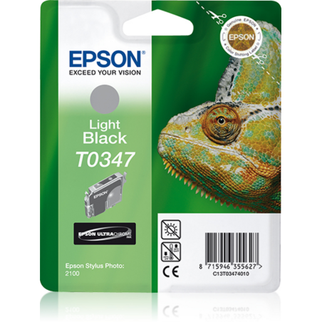 Epson Chameleon Singlepack Light Black T0347 Ultra Chrome