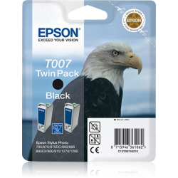 Epson Eagle Twinpack Black T007