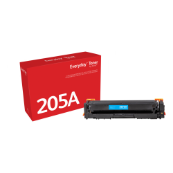 Everyday™ Cyan Toner by Xerox compatible with HP 205A (CF531A), Standard capacity