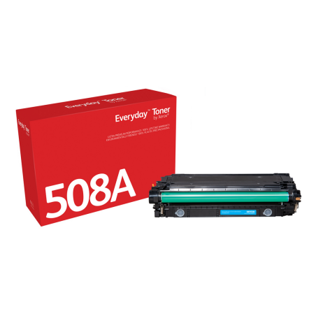 Everyday™ Cyan Toner by Xerox compatible with HP 508A (CF361A), Standard capacity