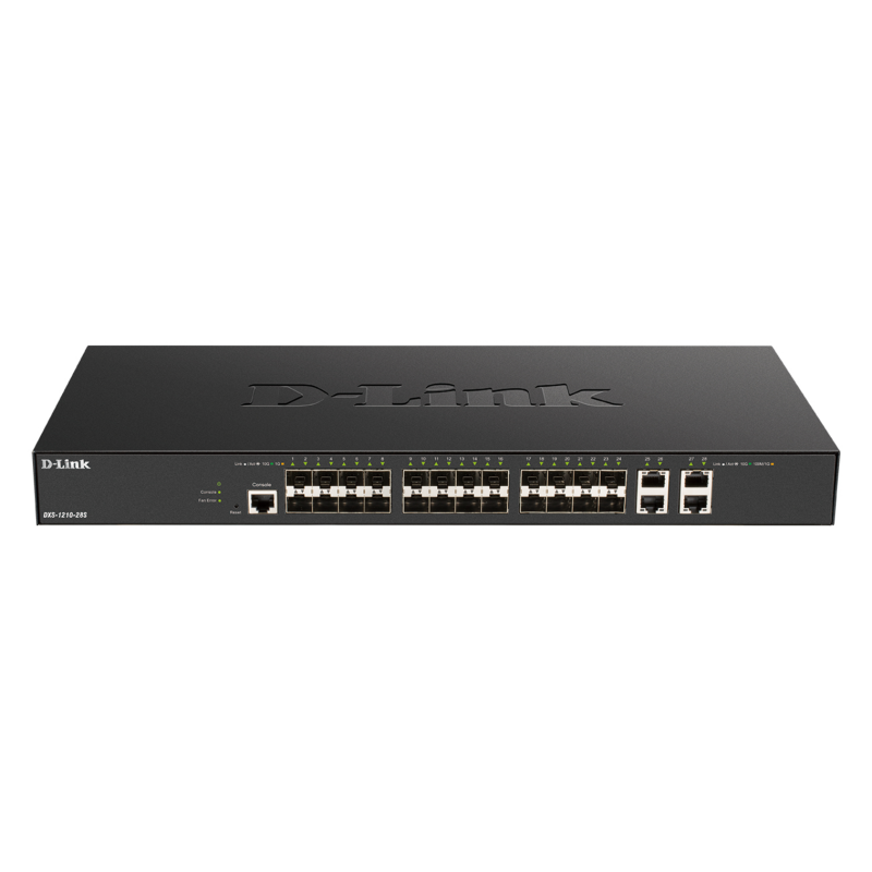 D-Link 24-port 10G SFP+, 4-port 10GBASE-T Smart Managed Switch
