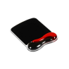 Kensington Duo Gel MousePad with Wrist Support - Red/Black